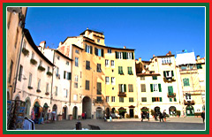 Experience the well-preserved medieval architecture of Lucca.