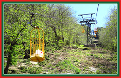 Experience a ride by cable car from Marciana to Monte Capanne.