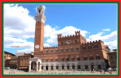 The Palazzo Pubblico in Siena is a symbol of the city's freedom.